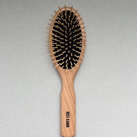 [KOSTKAMM]  Waxed Beech Wood Oval Hair Brush  / 21.5cm / オーバル型ブラシ / 4510