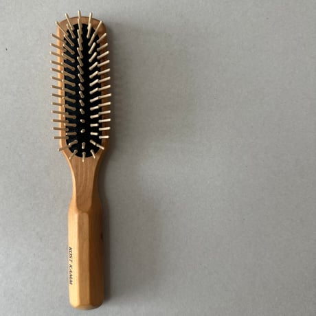 [KOSTKAMM]  Olive Wood Slender Hair Brush / 21cm /  オリーブウッド スレンダー型ブラシ / 4507