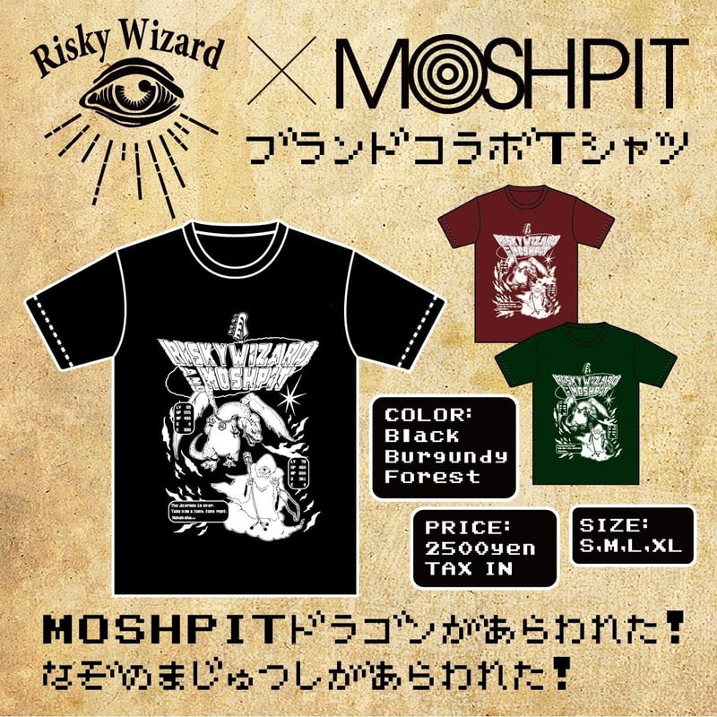 MAN WITH A MISSION×スカルシットコラボTシャツ MAN WITH A MISSION