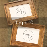 【DL版】受付サイン Type : C ／※ PDFデータのみ