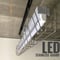 【GR-1LSG02】ダクトレール用 1灯 LEDライト　 半ツヤグレー ステンレスガード 照明器具