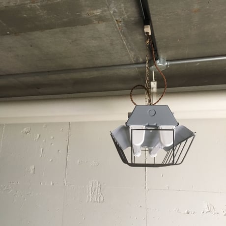 【SB-2L20K】2灯　LED蛍光灯　つや消しグレー　引っ掛けシーリング用　照明器具