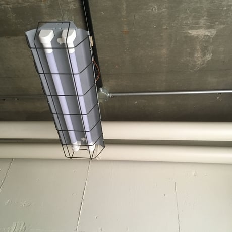 【SB-2L20K】2灯　LED蛍光灯　つや消しグレー　引っ掛けシーリング用　照明器具