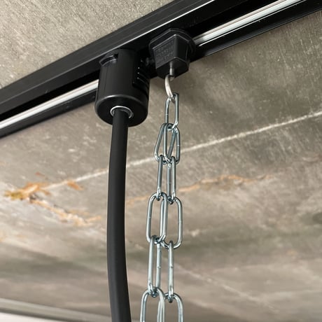 【CL-2L】ダクトレール用 2灯 LEDライト クリアカバー　照明器具