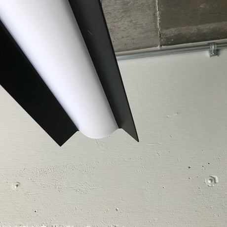 【B-2LS】 ダクトレール用　一体型LEDライト　笠付き  つや消しブラック