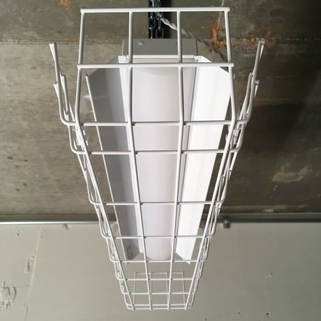 【W-LSG20】 ダクトレール用　一体型LEDライト　笠、ガード付き  ホワイト