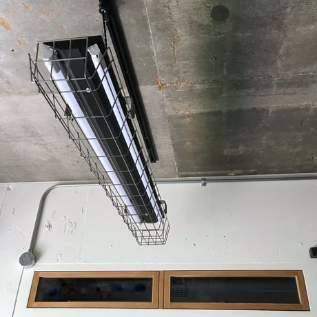 【B-2LSG01】ダクトレール用 ２灯 LEDライト 逆富士　ステンレスガード　つや消しブラック  照明器具