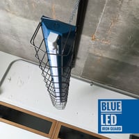 【BL-1LG03】 1灯LEDライト　ブルー　配線ダクトレール用 アイアンガード　 照明器具