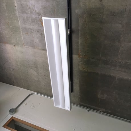 【W-LF】配線ダクト用 　LED２灯相当　 LEDライト　ホワイト
