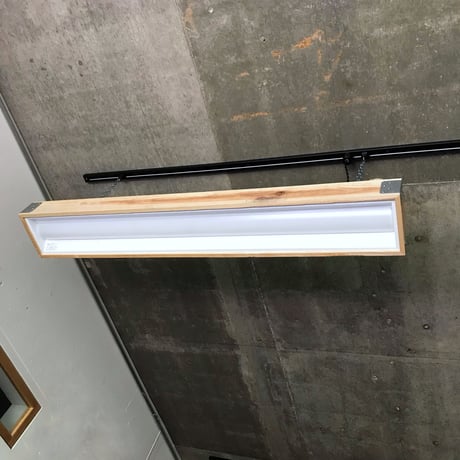 【WO-LS】 ダクトレール用　一体型LEDライト  木枠　ウッド