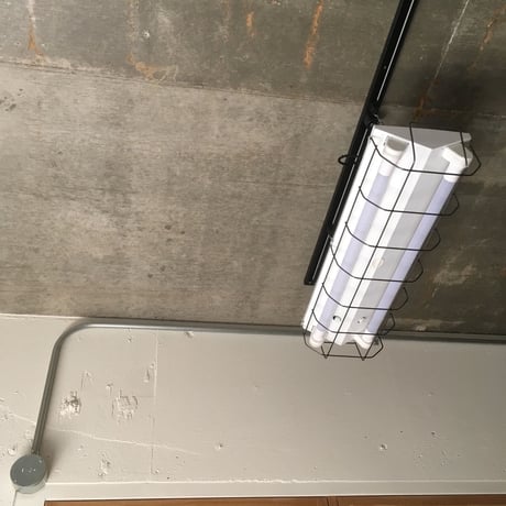 【W-2L20GK】2灯　LED蛍光灯　ホワイト ダクトレール用　照明器具