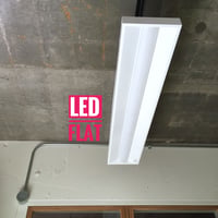 【W-LF】配線ダクト用 　LED２灯相当　 LEDライト　ホワイト
