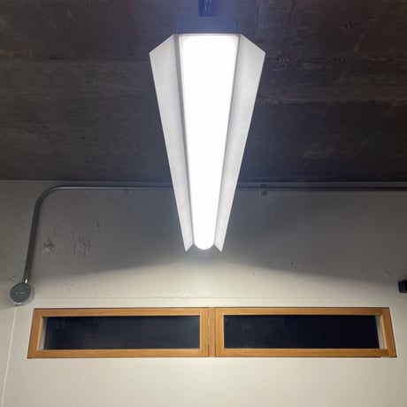 【GR-2LS】 ダクトレール用　一体型LEDライト　笠付き  つや消しグレー