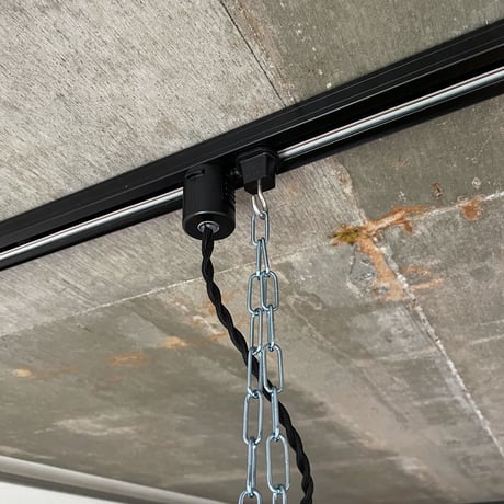 【B-LB20】 ダクトレール用　バータイプ　一体型LEDライト  つや消し黒
