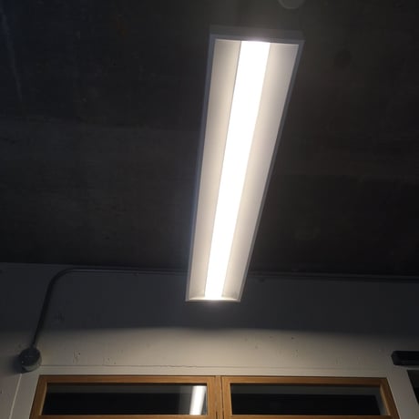 【W-LF】配線ダクト用 　LED２灯相当　 LEDライト　ホワイト