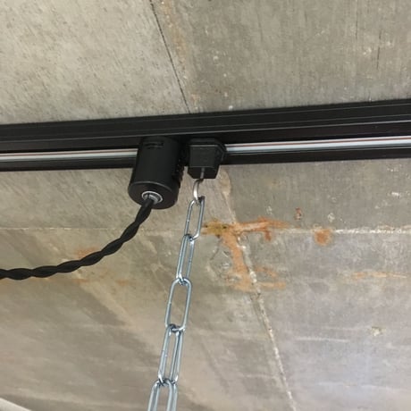 【W-2L20GK】2灯　LED蛍光灯　ホワイト ダクトレール用　照明器具
