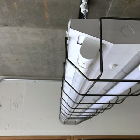 【W-2LWG】 ダクトレール用1灯LEDライト　ホワイト　アイアンワイヤーガード　  照明器具