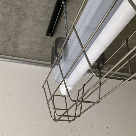 【GR-P1LSG-20】L型ピンLEDライト　ダクトレール用  1灯  半つやグレー　ステンレスガード