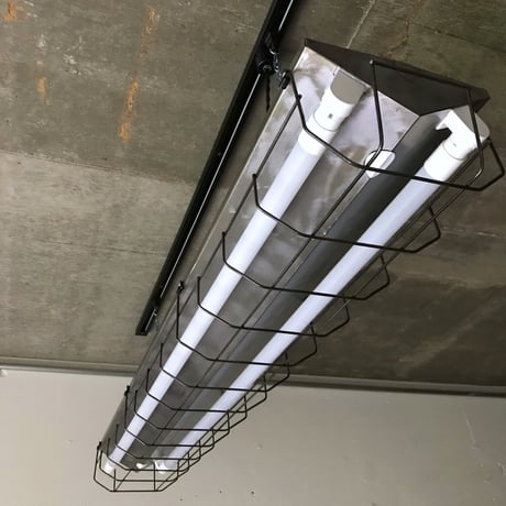 【C-2LWG】 ダクトレール用1灯LEDライト　無骨　アイアンワイヤーガード　  照明器具