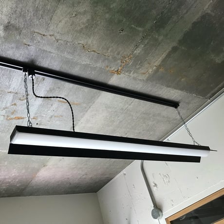 【B-2LS】 ダクトレール用　一体型LEDライト　笠付き  つや消しブラック