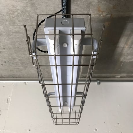 ２台セット【GR20-2LSG】ダクトレール用LED２灯  ステンレスガード付き 照明器具