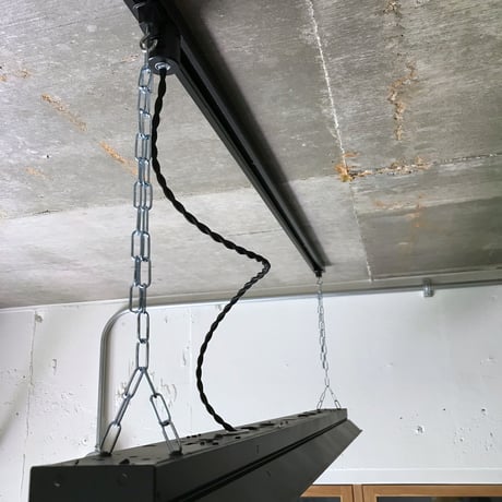 【B-2LS】 ダクトレール用　一体型LEDライト　笠付き  つや消しブラック