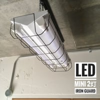 【W-2L20GK】2灯　LED蛍光灯　ホワイト ダクトレール用　照明器具