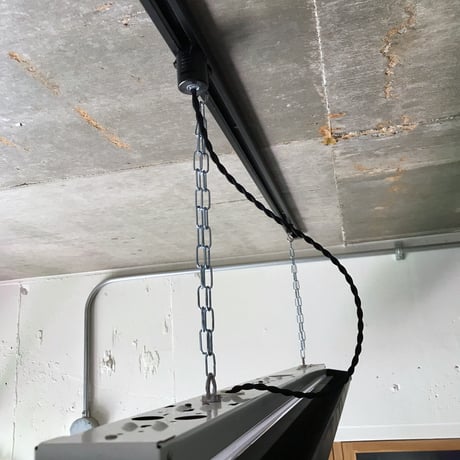 【B-2LSCF】 ２灯相当　配線ダクトレール用　一体型LEDライト  つや消しブラック