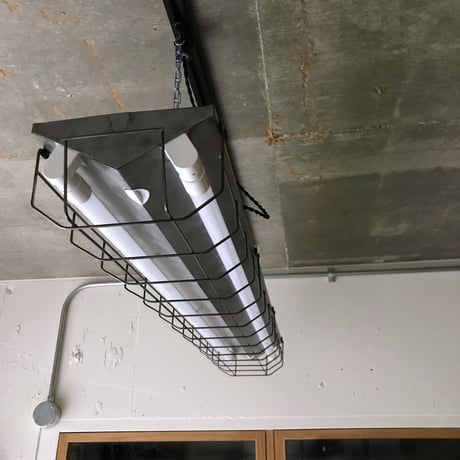 【C-2LWG】 ダクトレール用1灯LEDライト　無骨　アイアンワイヤーガード　  照明器具