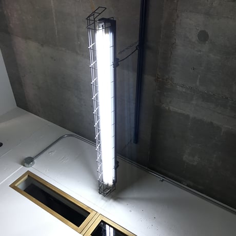 ２台セット(調光対応LEDライト)【B-2LG02】ダクトレール用２灯LEDライト  つや消しブラック　笠なし ガード付き