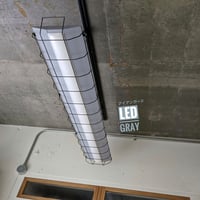 【GR-ULOG】LEDライトバー 一体型  オリジナルアイアンガード　 つや消しグレー