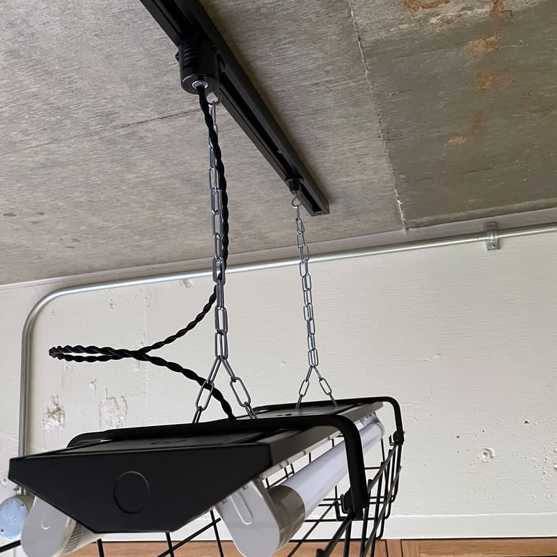 B-2L20G-F】配線ダクトレール用 2灯LED ライト つや消し黒 B-2L20G-F】配線ダクトレール用 2灯LED ライト つや消し黒