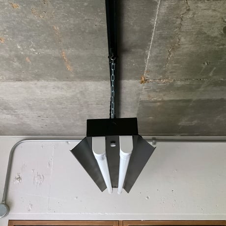 【B-2L40WK】ダクトレール用２灯 LEDライト　ワイド笠付き　 つや消しブラック　照明器具