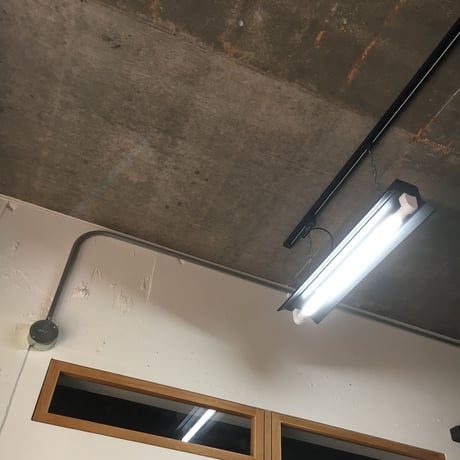 【B-1L20K】1灯　LED蛍光灯　つや消しブラック　ダクトレール用　照明器具