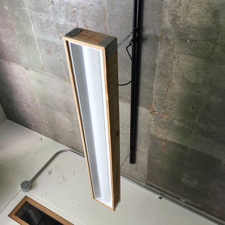 【WO-LS】 ダクトレール用　一体型LEDライト  木枠　ウッド