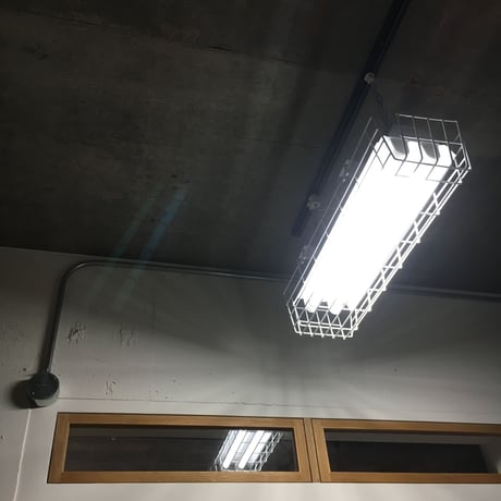 【W-2LG20K】ダクトレール用2灯LEDライト 笠、ガード付き　 　照明器具