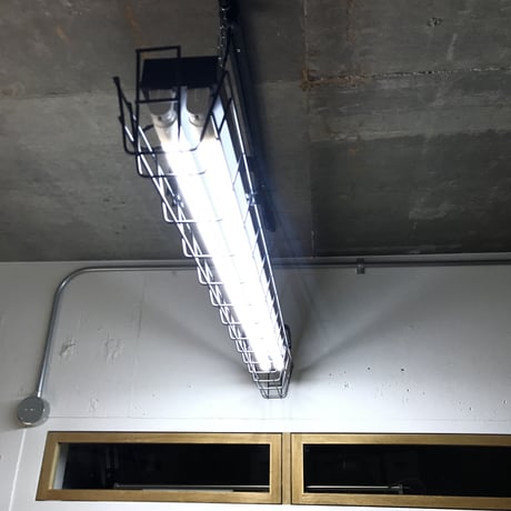 ２台セット(調光対応LEDライト)【B-2LG02】ダクトレール用２灯LEDライト  つや消しブラック　笠なし ガード付き