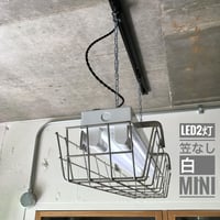 【W20-2LSG】ダクトレール用LED２灯  ステンレスガード付き 照明器具