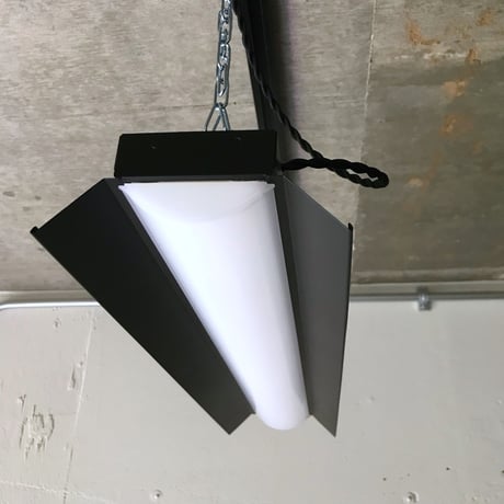 2台セット【B-LS20】 ダクトレール用　一体型LEDライト　笠付き  つや消し黒