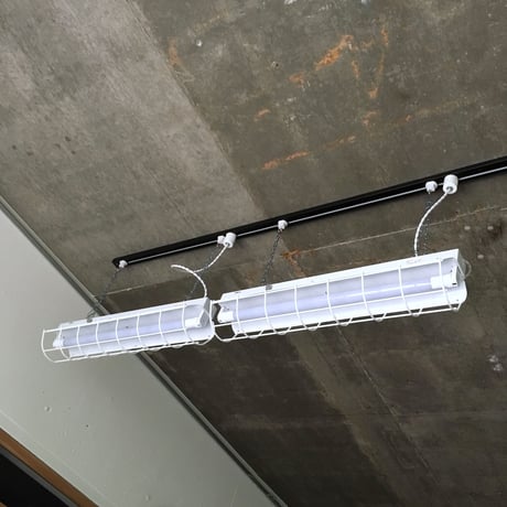 2台 1セット【W-1LG20A】ダクトレール用　LED ライト    ガード付き
