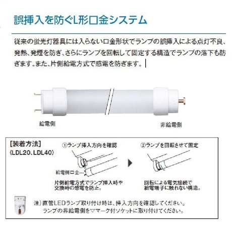 L形ピン【B-1LG02】ダクトレール用1灯LEDライト  つや消しブラック　笠なし ガード付き