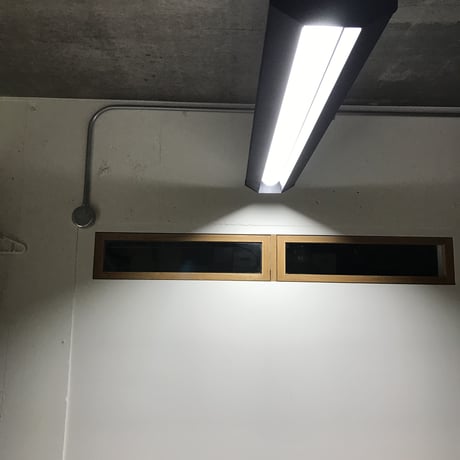 【B-2LSCF】 ２灯相当　配線ダクトレール用　一体型LEDライト  つや消しブラック