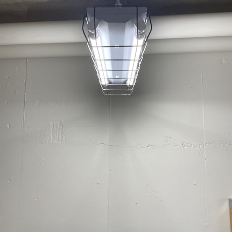【GR-2L20GH】2灯LEDライト つや消しグレー　引っ掛けシーリング用ガード　照明器具アイアン