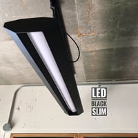 【B-2LSCF】 ２灯相当　配線ダクトレール用　一体型LEDライト  つや消しブラック