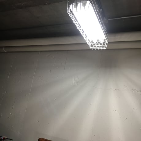 【W-2LG20K】ダクトレール用2灯LEDライト 笠、ガード付き　 　照明器具