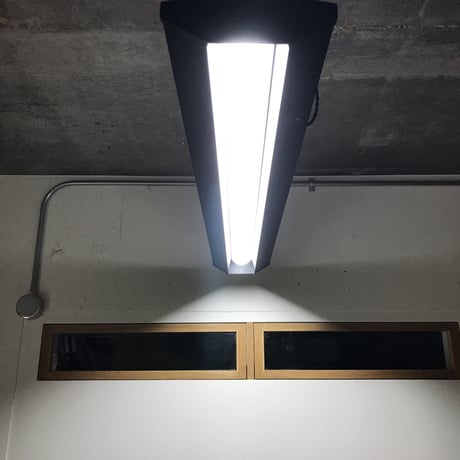 【B-2LSCF】 ２灯相当　配線ダクトレール用　一体型LEDライト  つや消しブラック