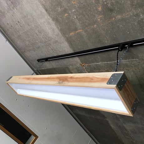 【WO-LS】 ダクトレール用　一体型LEDライト  木枠　ウッド