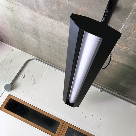 【B-2LSCF】 ２灯相当　配線ダクトレール用　一体型LEDライト  つや消しブラック