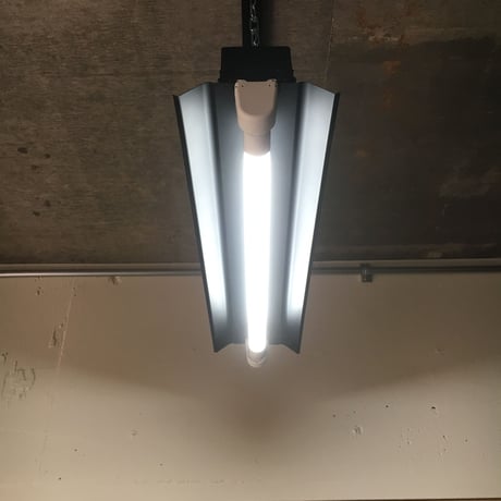 【B-1L20K】1灯　LED蛍光灯　つや消しブラック　ダクトレール用　照明器具