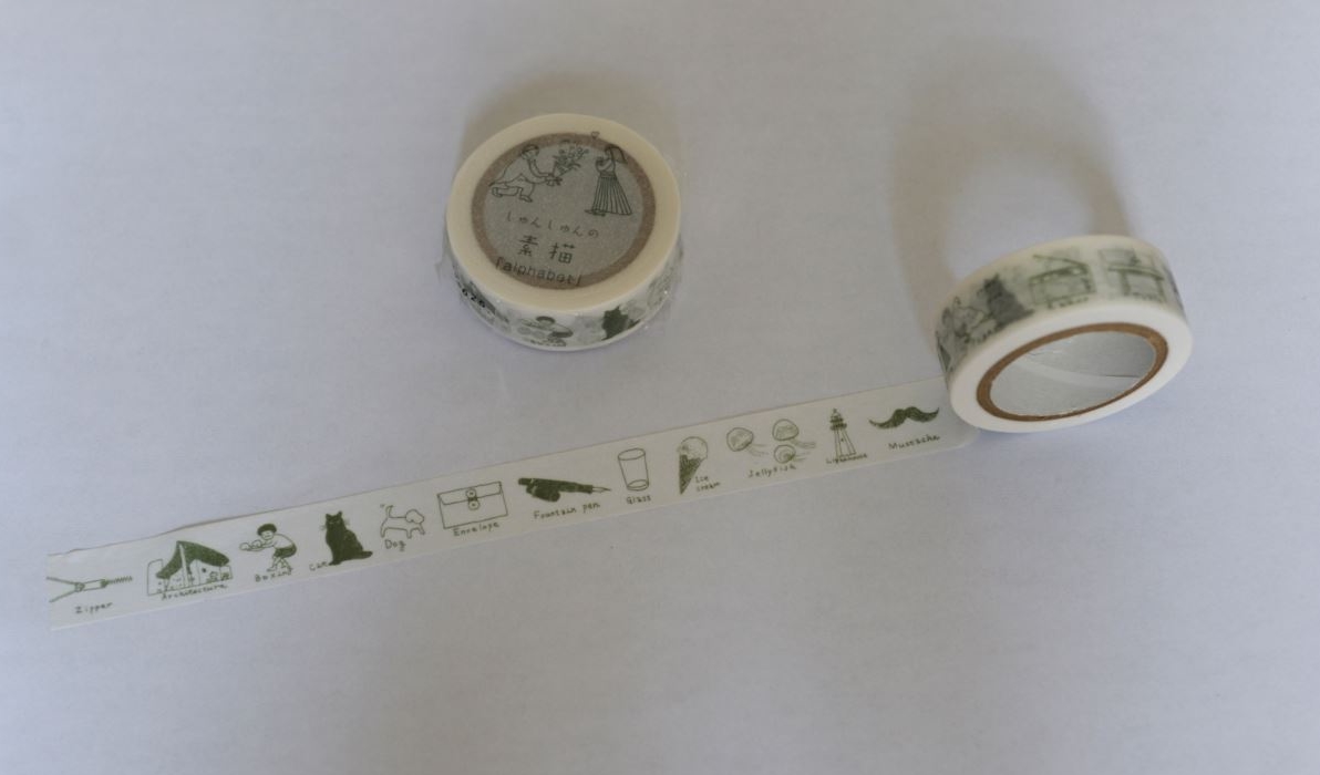 マスキングテープ・アルファベット（しゅんしゅん） | 暮らしの雑貨店